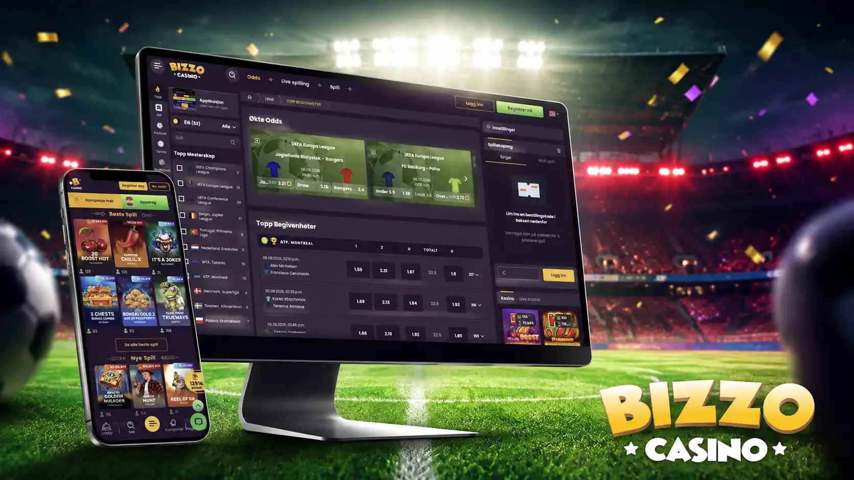 Ukentlige kampanjer fra Bizzo Casino